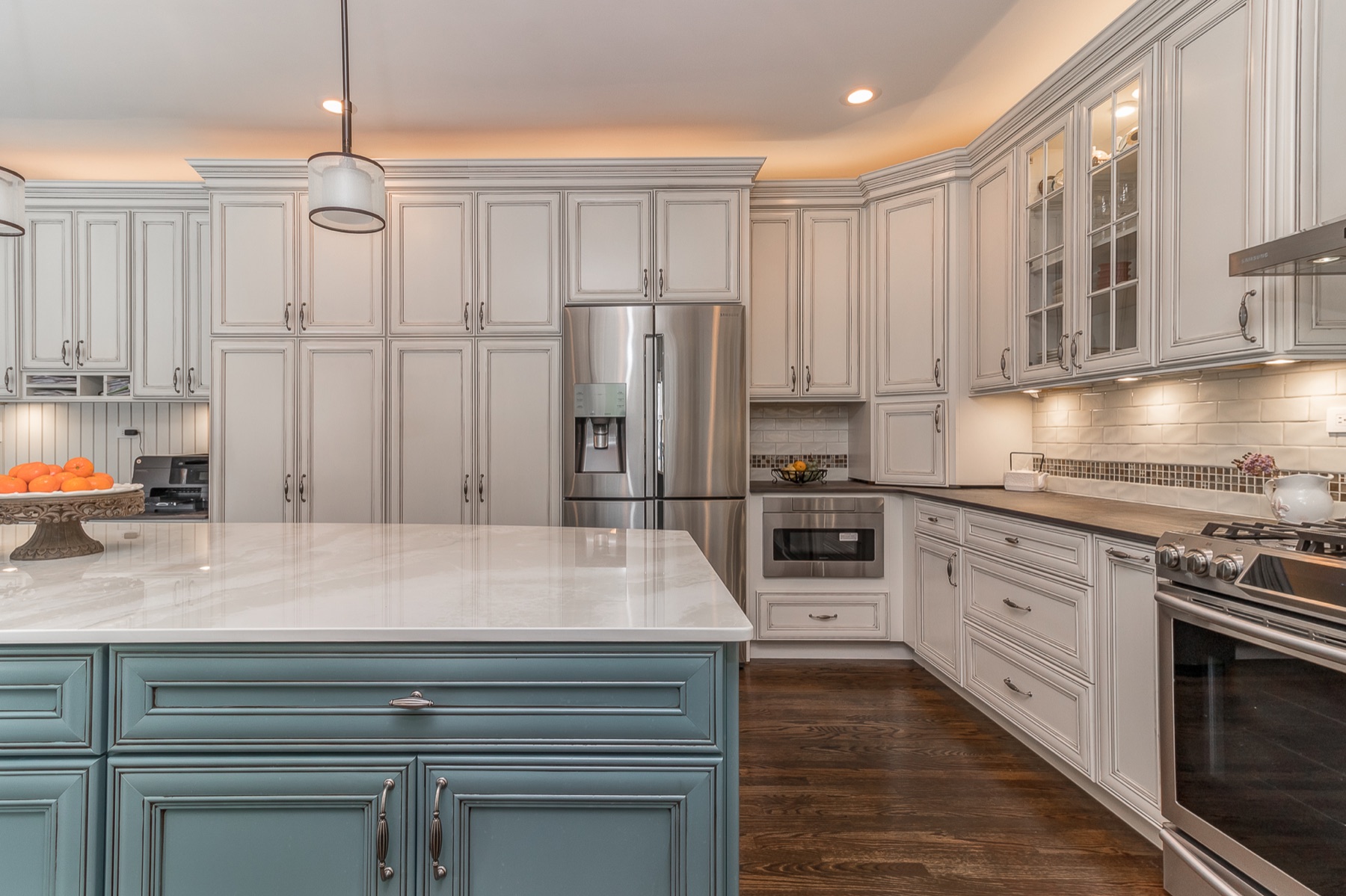 Completed Lombard renovation — Custom kitchen cabinetry